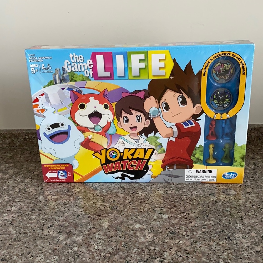 NEW Yo-Kai Watch Game of Life board game Sealed